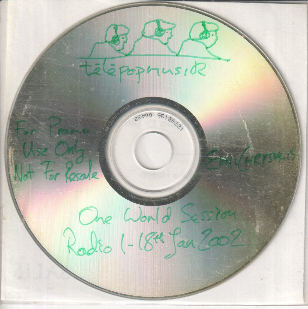 Telepopmusik - one world session - radio 1 - 18th jan 2002 - Cdr