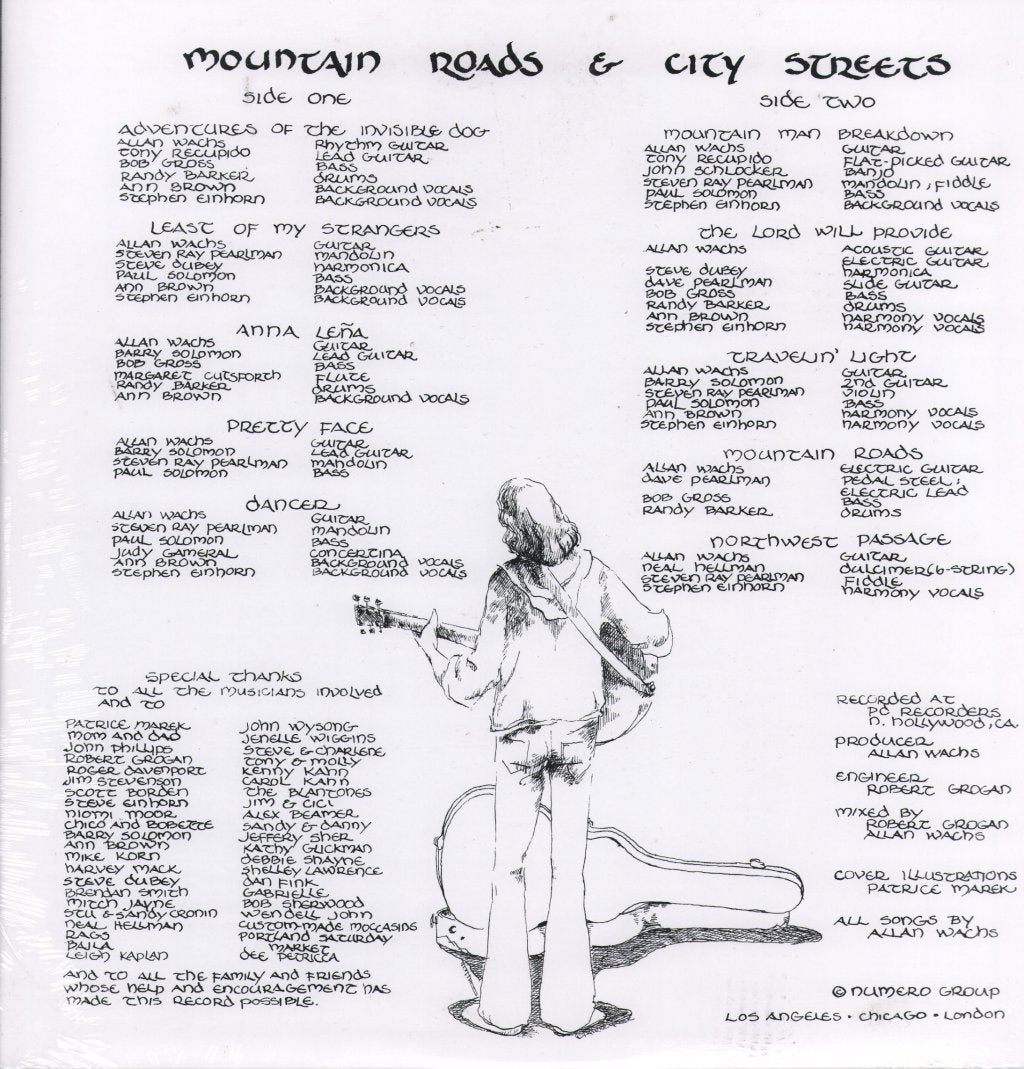 Allan Wachs - Mountain Roads & City Streets - Lp