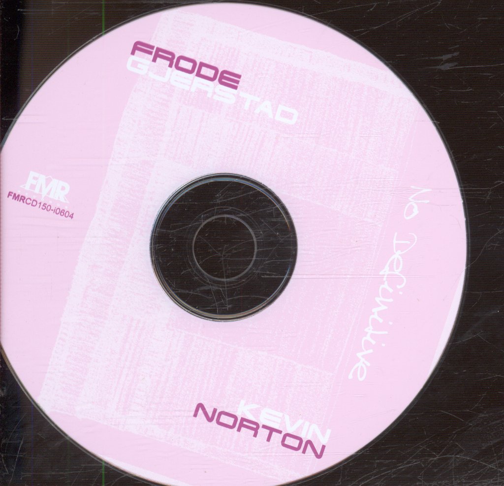 Frode Gjerstad / Kevin Norton - No Definitive - Cd