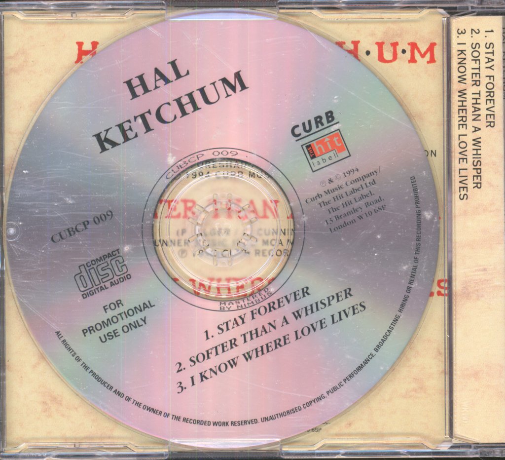 Hal Ketchum - Stay Forever - Cd