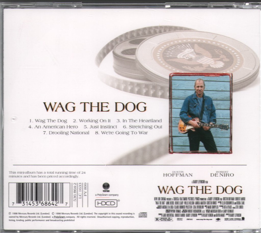 Mark Knopfler - Wag The Dog (Music From The Motion Picture) - Cd