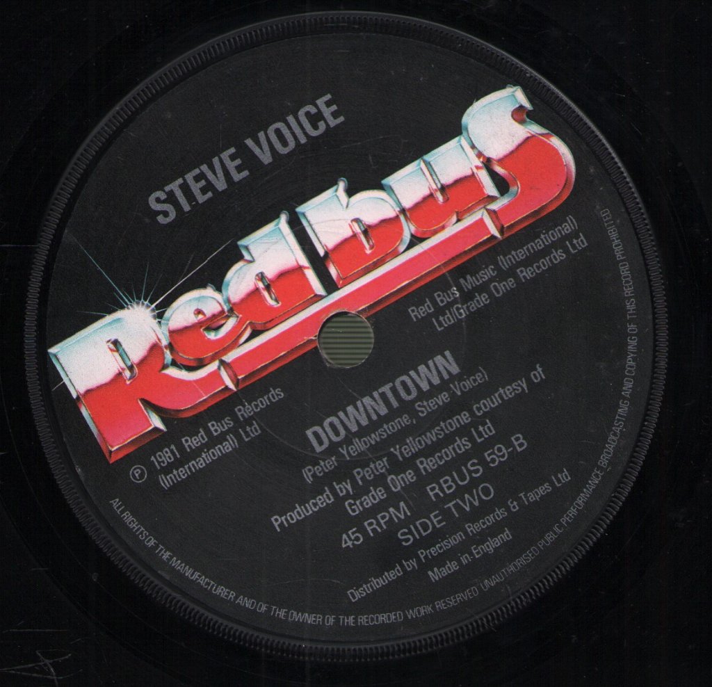 Steve Voice - Why Don't You Call Me - 7 Inch