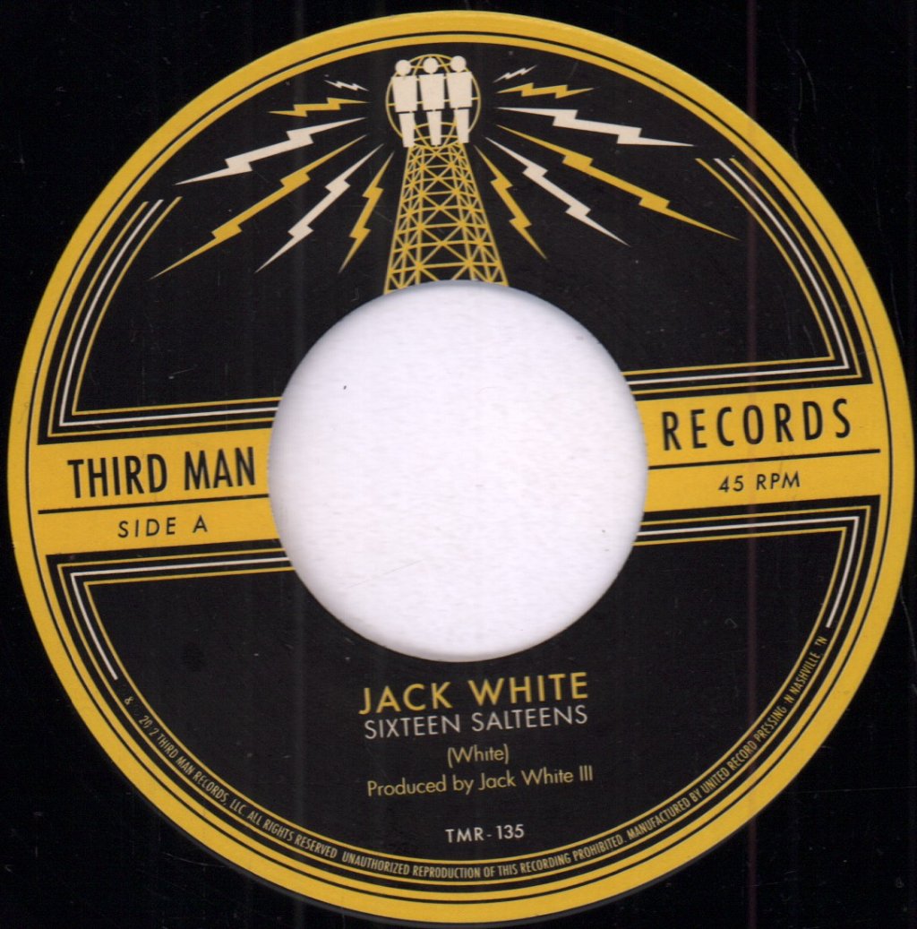 Jack White - Sixteen Saltines - 7 Inch