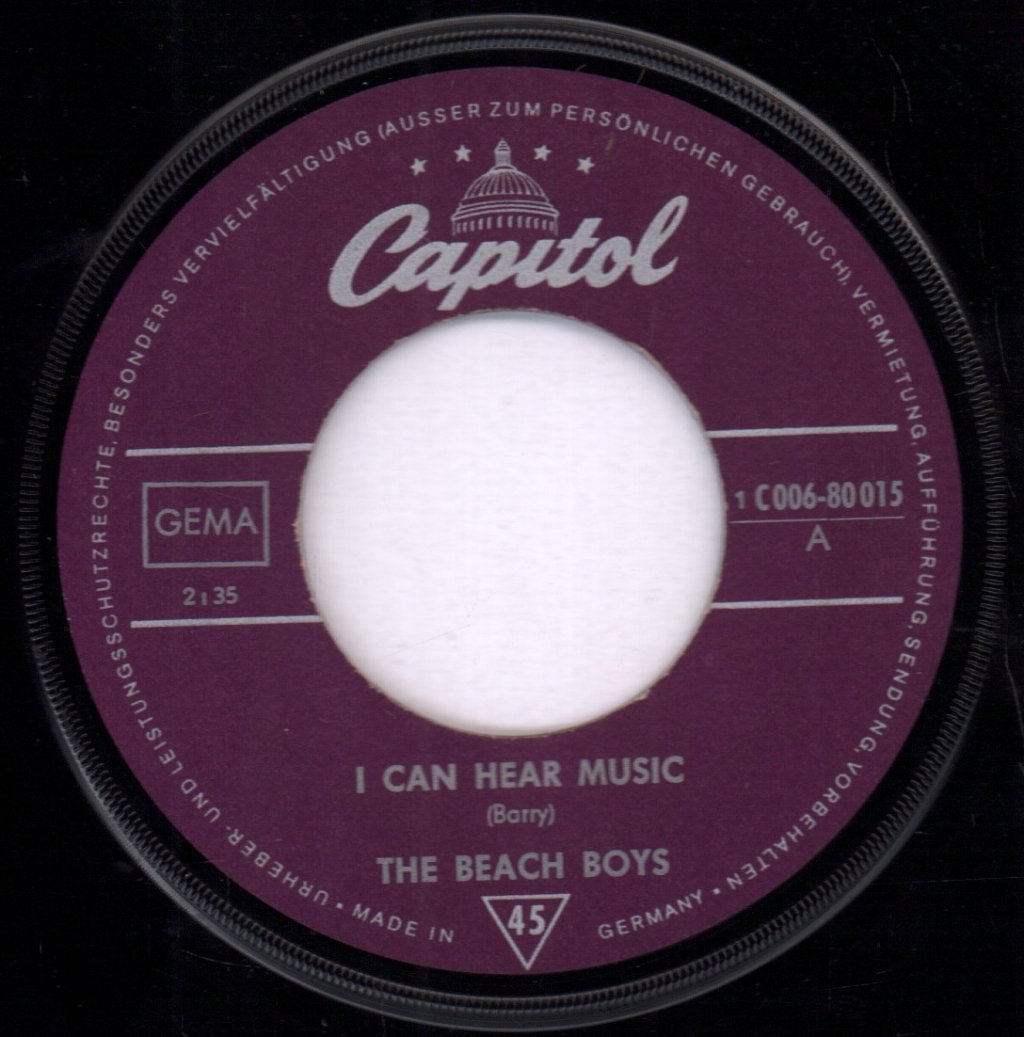 Beach Boys - I Can Hear Music - 7 Inch