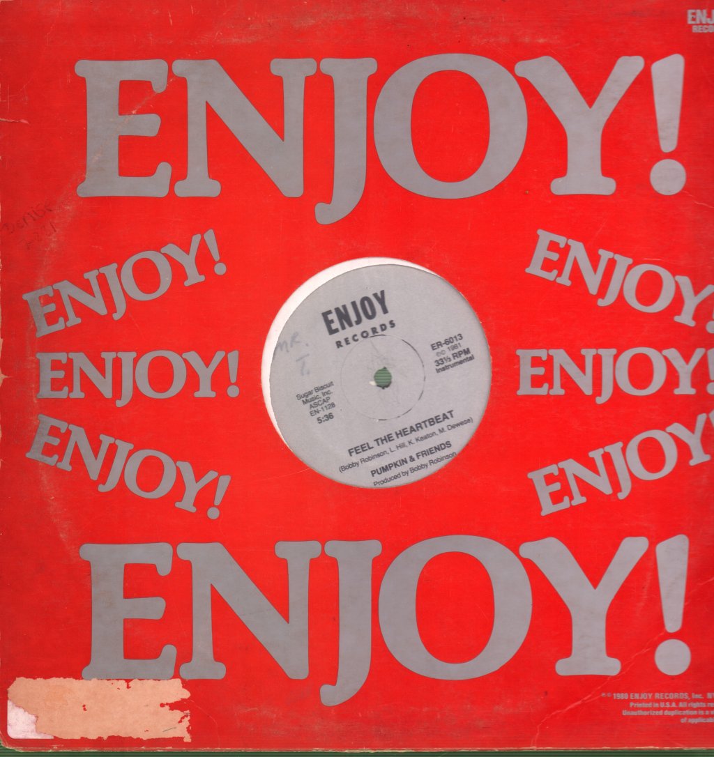 Treacherous Three - Feel The Heartbeat - 12 Inch
