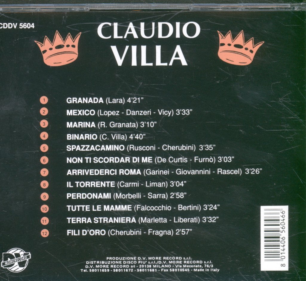 Claudio Villa - Claudio Villa - Cd