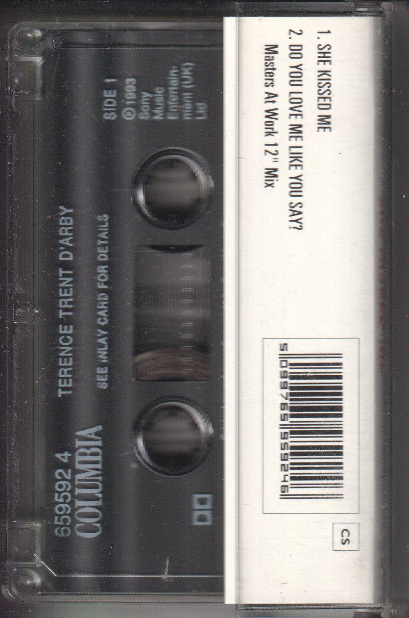 Terence Trent D'Arby - She Kissed Me - Cassette