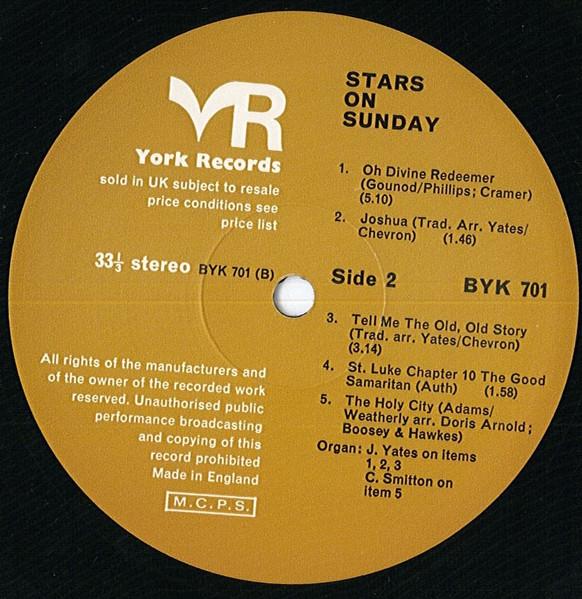 Various Artists - Stars On Sunday - Lp