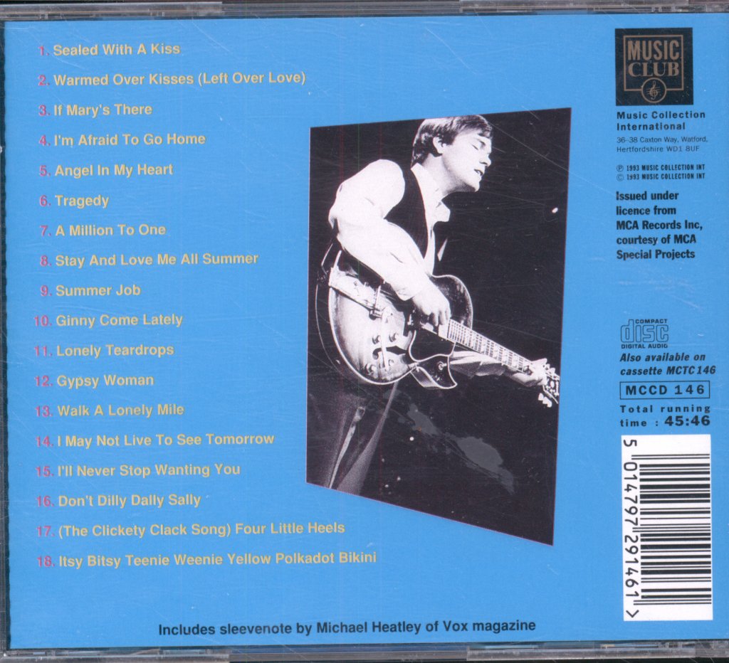 Brian Hyland - Very Best Of Brian Hyland - Cd