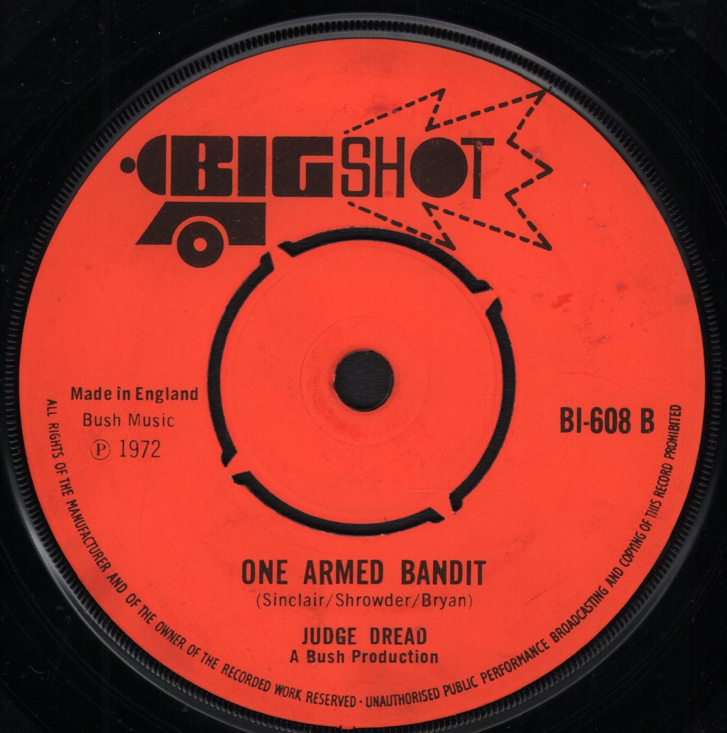 Judge Dread - Big Six - 7 Inch