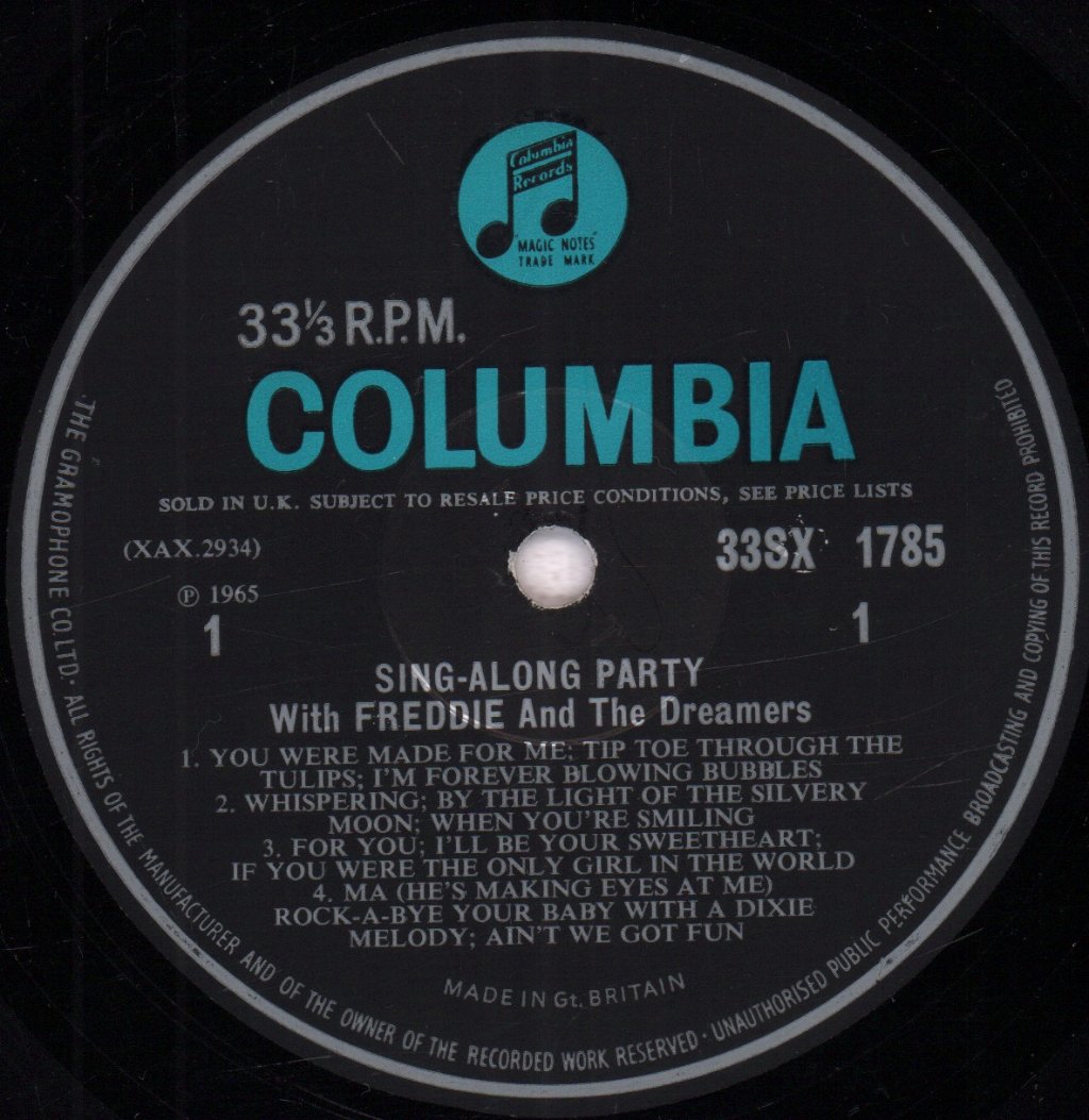 Freddie And The Dreamers - Sing Along Party - Lp