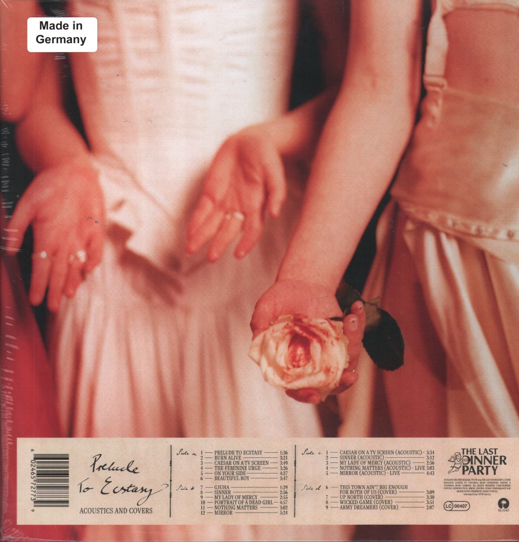 Last Dinner Party - Prelude To Ecstasy: Acousitics and Covers - Double Lp
