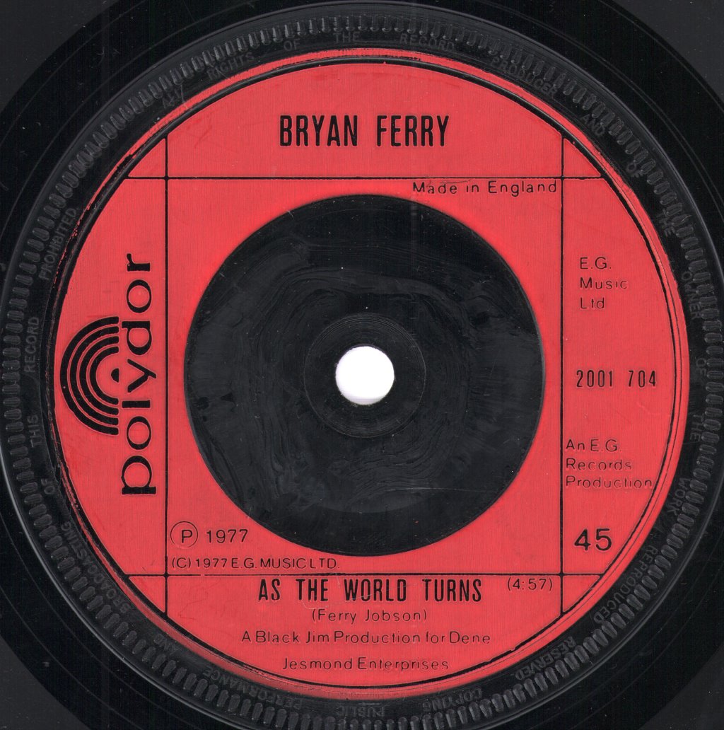 Bryan Ferry - This Is Tomorrow - 7 Inch