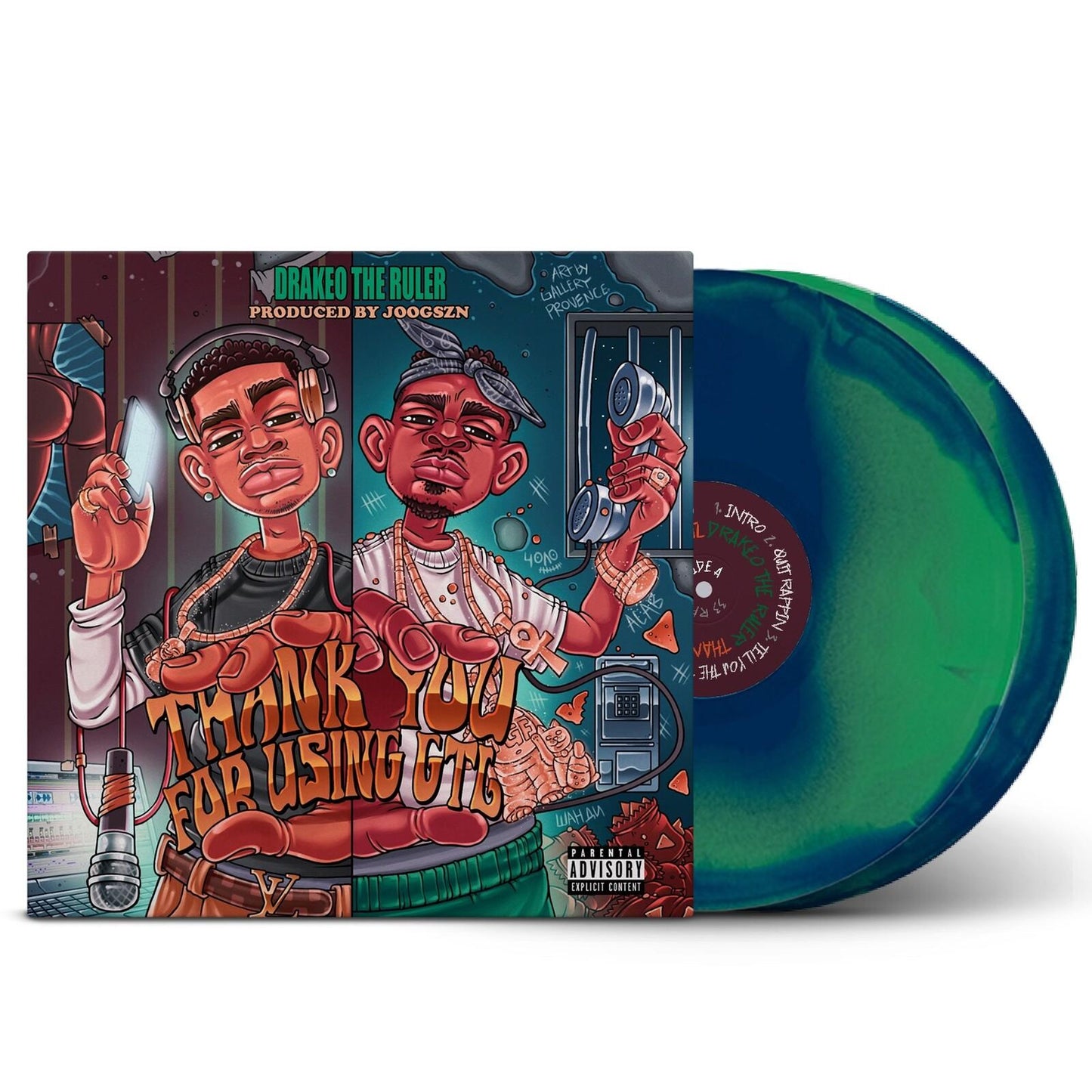 Drakeo The Ruler & Joogszn - Thank You For Using Gtl - Lp