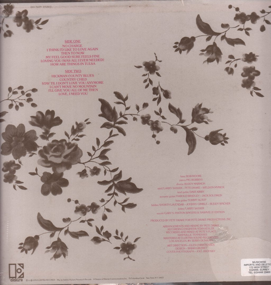 Melba Montgomery - No Charge - Lp