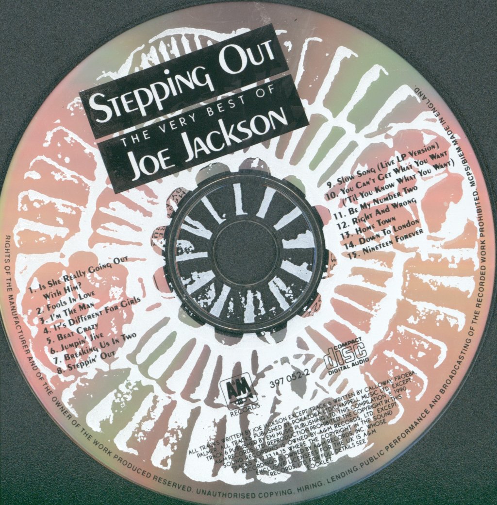 Joe Jackson - Stepping Out - Cd