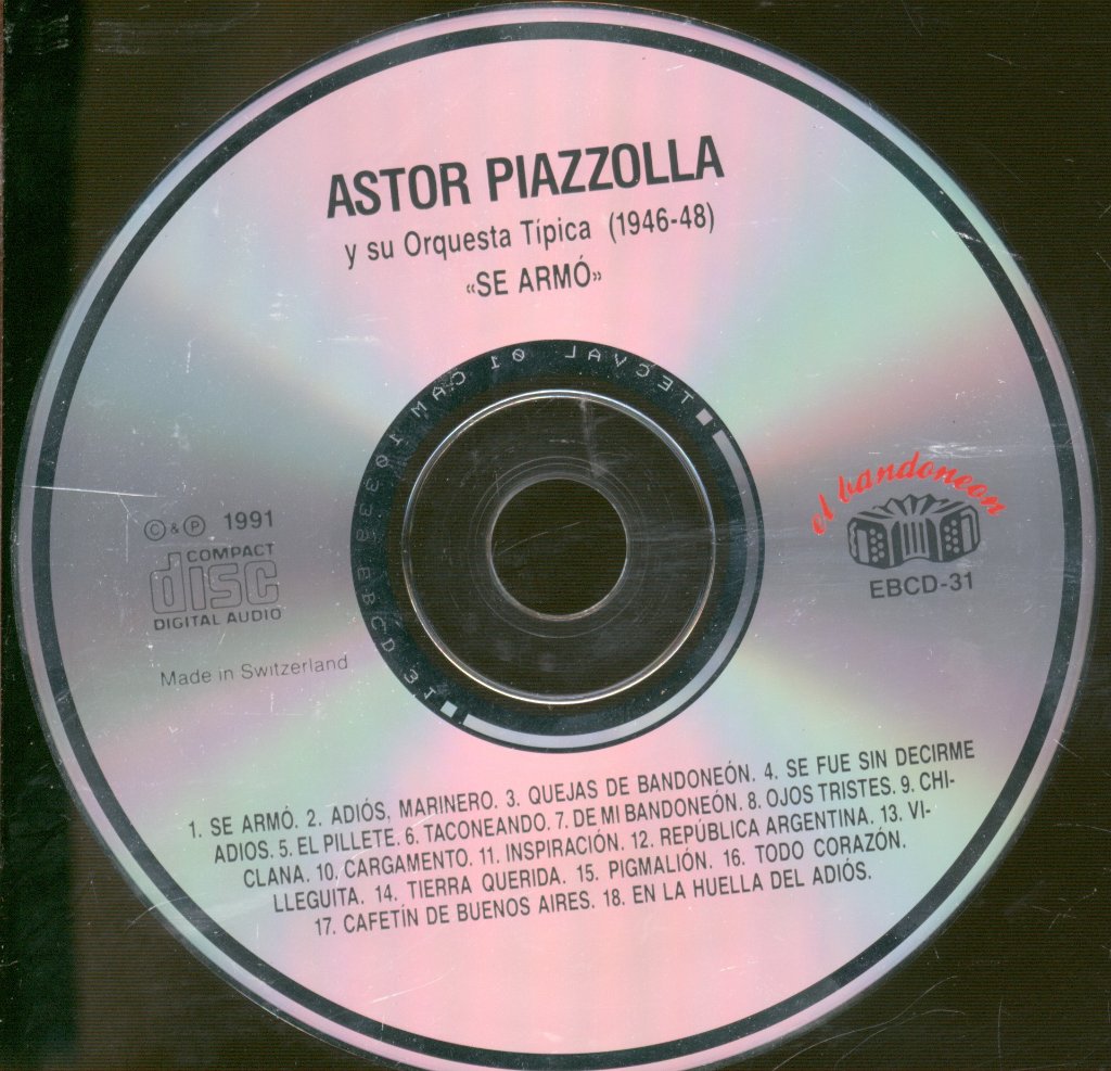 Astor Piazzolla Y Su Orquesta Típica - Se Armó - Cd