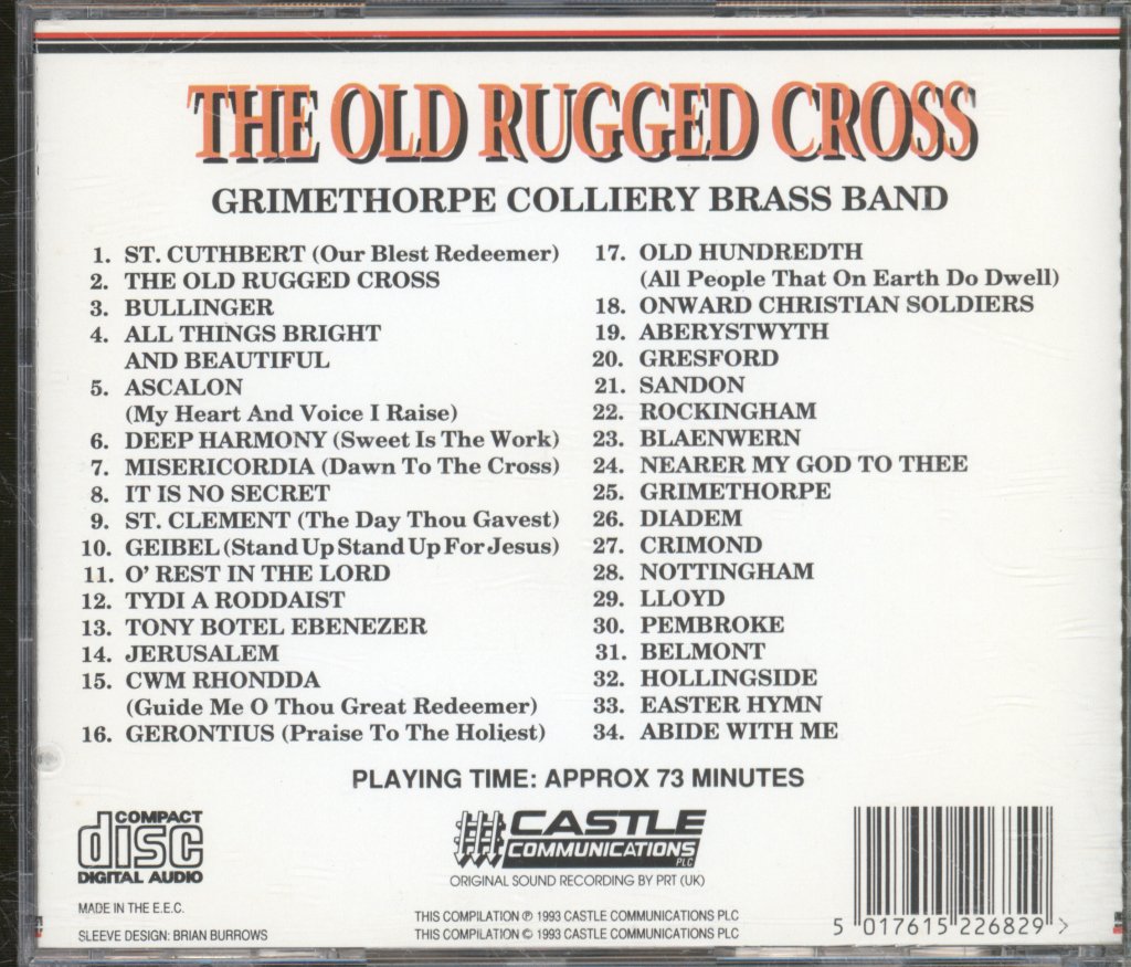 Grimethorpe Colliery Band - Old Rugged Cross - Cd