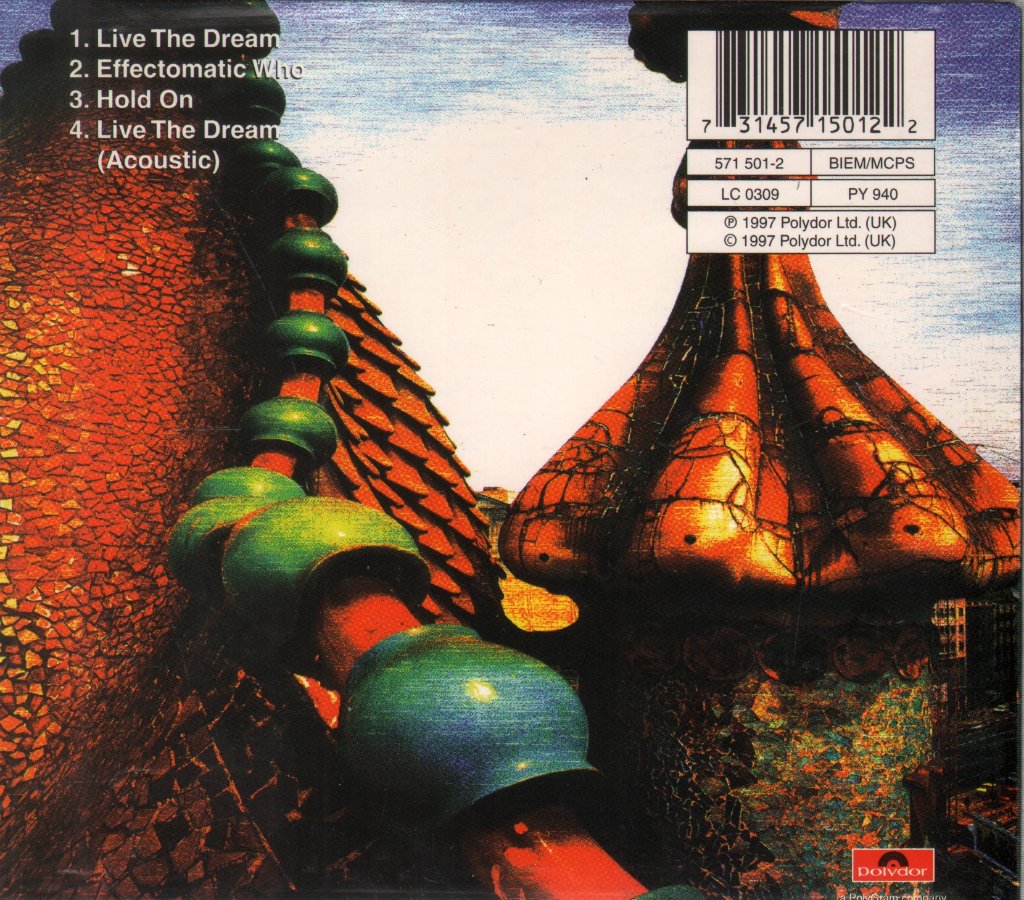 Cast (Liverpool Band) - Live The Dream - Cd
