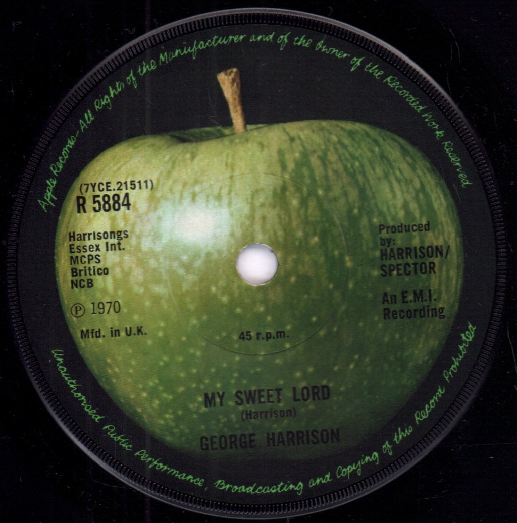 George Harrison - My Sweet Lord - 7 Inch
