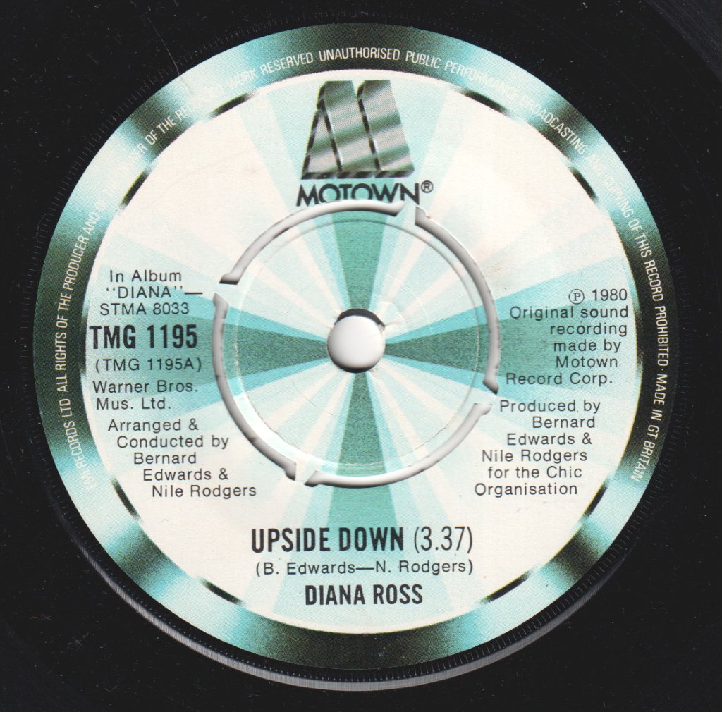 Diana Ross - Upside Down - 7 Inch