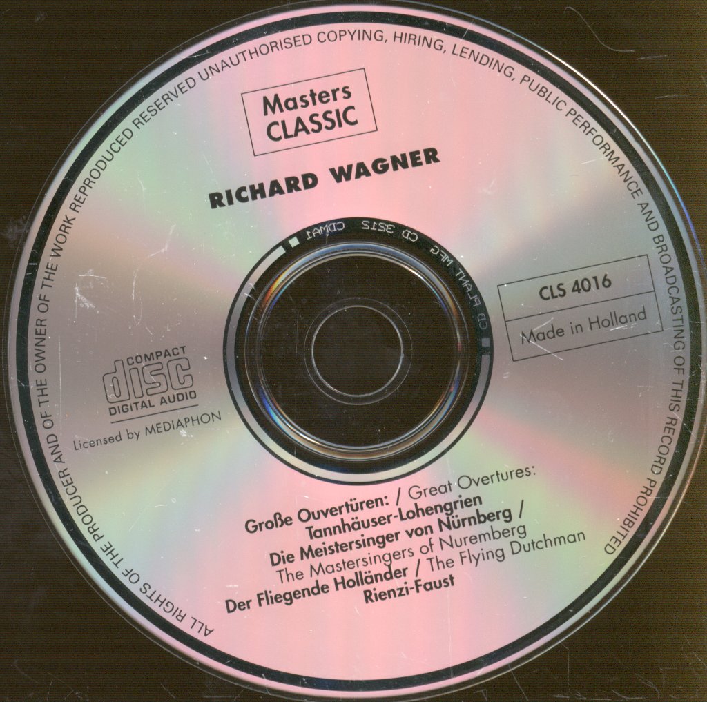 Philharmonia Orchestra / London Festival Orchestra - Wagner - Great Overtures - Cd