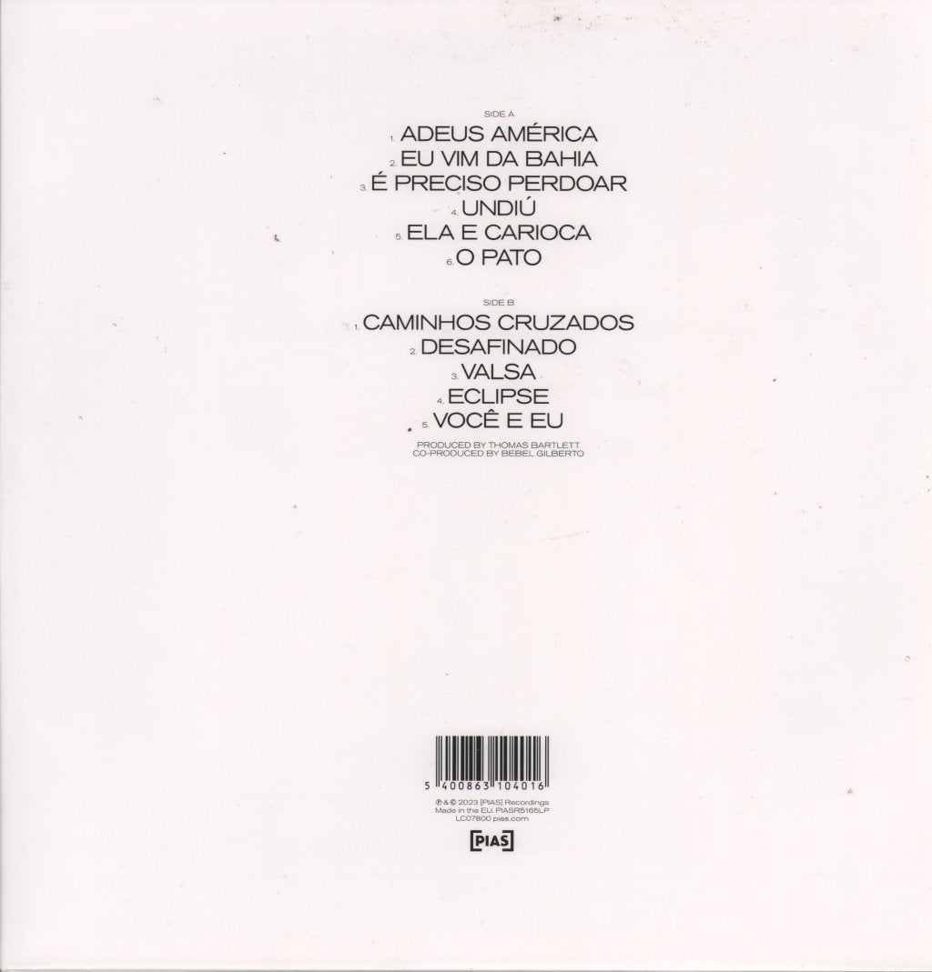 Bebel Gilberto - João - Lp