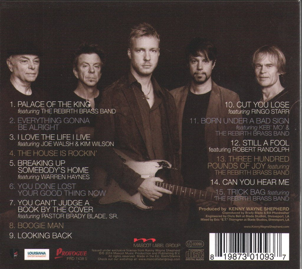 Kenny Wayne Shepherd Band - Goin' Home - Cd