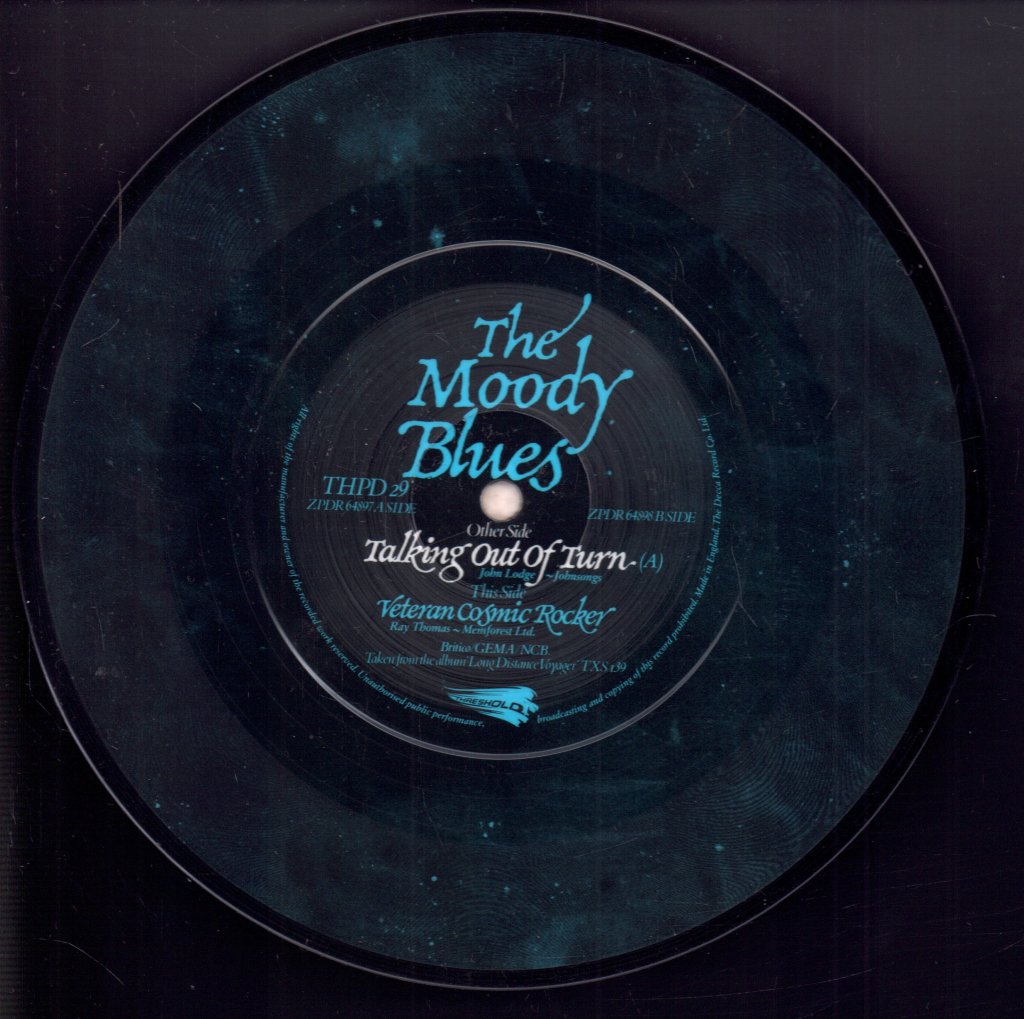 Moody Blues - Talking Out Of Turn - 7 Inch