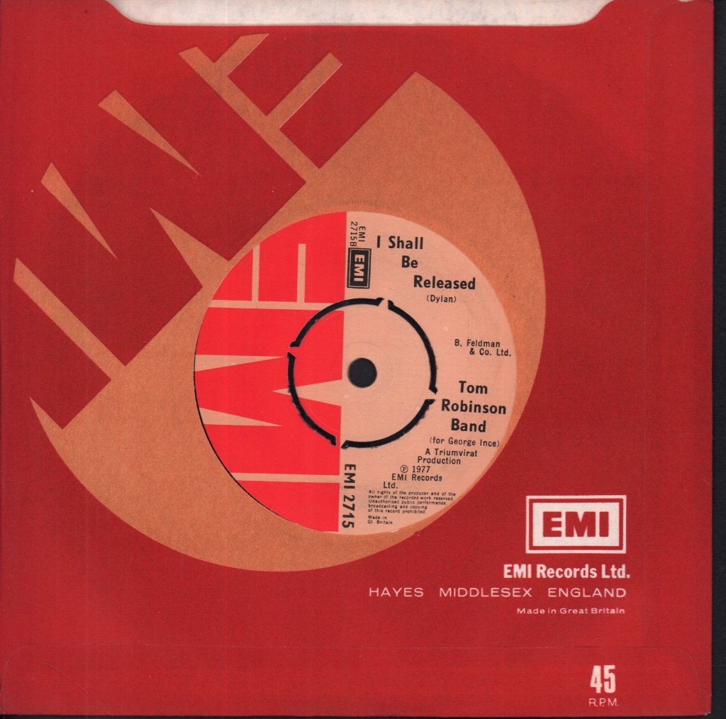 Tom Robinson Band - 2 4 6 8 Motorway - 7 Inch