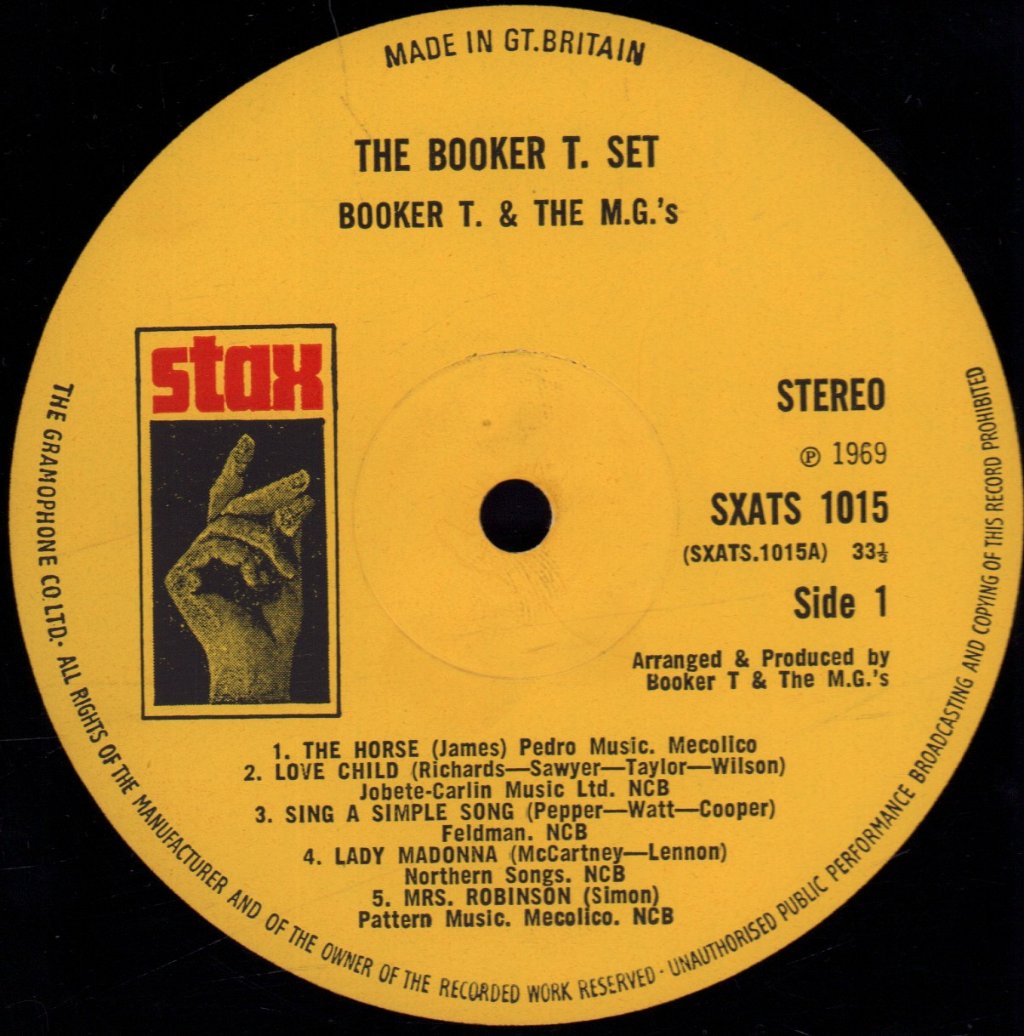 Booker T & The MG's - Booker T.set - Lp