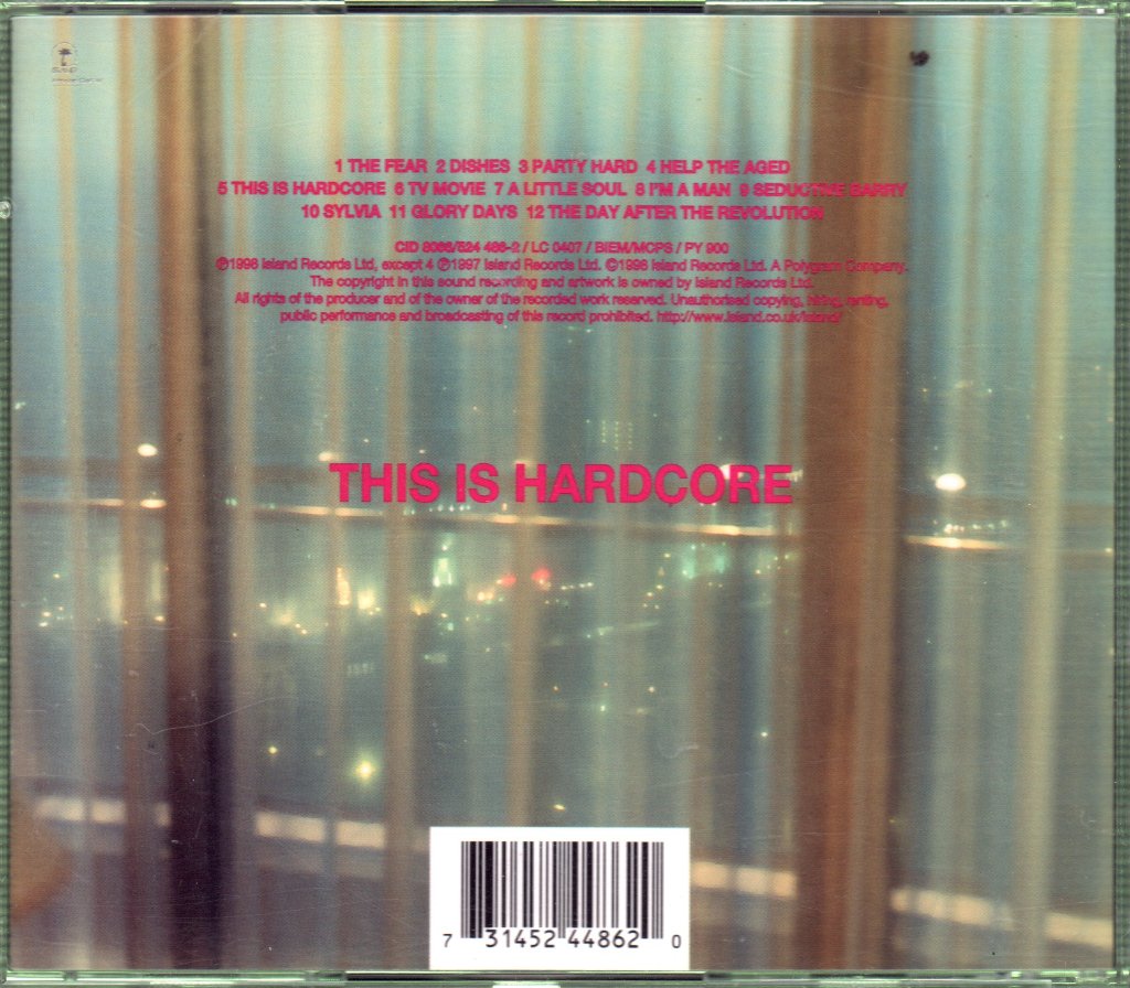 Pulp - This Is Hardcore - Cd