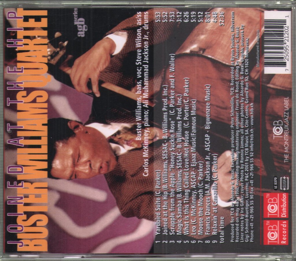 Buster Williams Quartet - Joined At The Hip - Cd