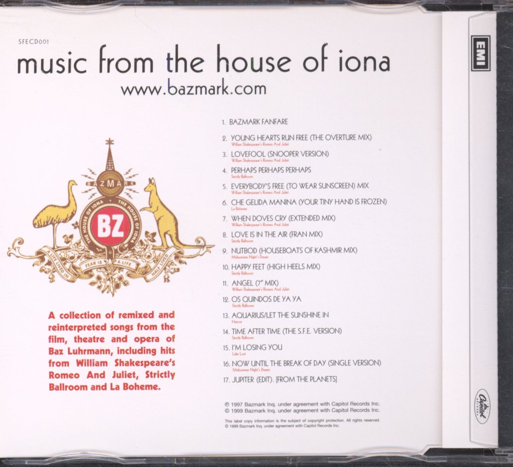 Various Artists - Baz Luhrmann Presents: Something For Everybody - Cd