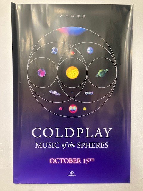 Coldplay - Music Of The Spheres - Poster