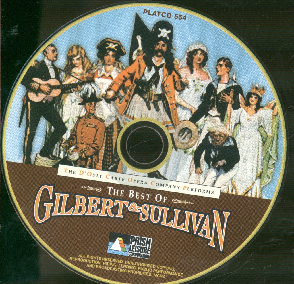 D'Oyly Carte Opera Company - Best Of Gilbert & Sullivan - Cd