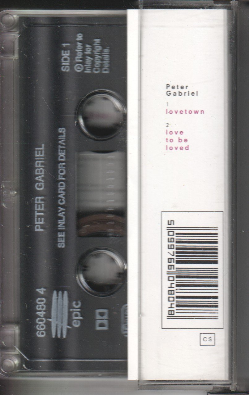 Peter Gabriel - Lovetown - Cassette