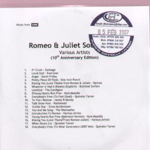 Various Artists - Romeo And Juliet - Cdr