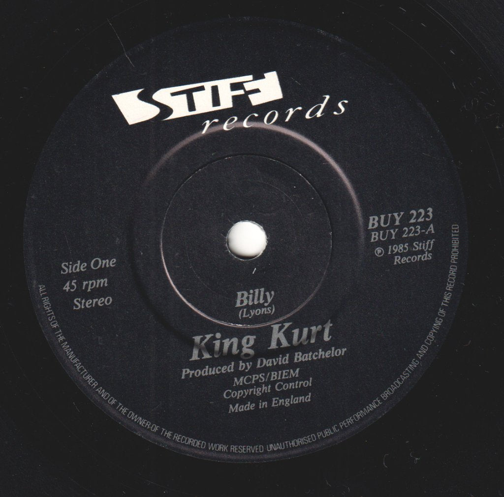 King Kurt - Billy - 7 Inch