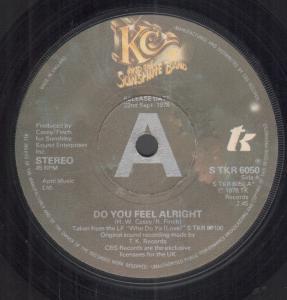KC And The Sunshine Band - Do You Feel Alright - 7 Inch