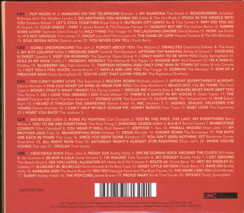 Various Artists - 101 Jukebox Classics - Cd Set