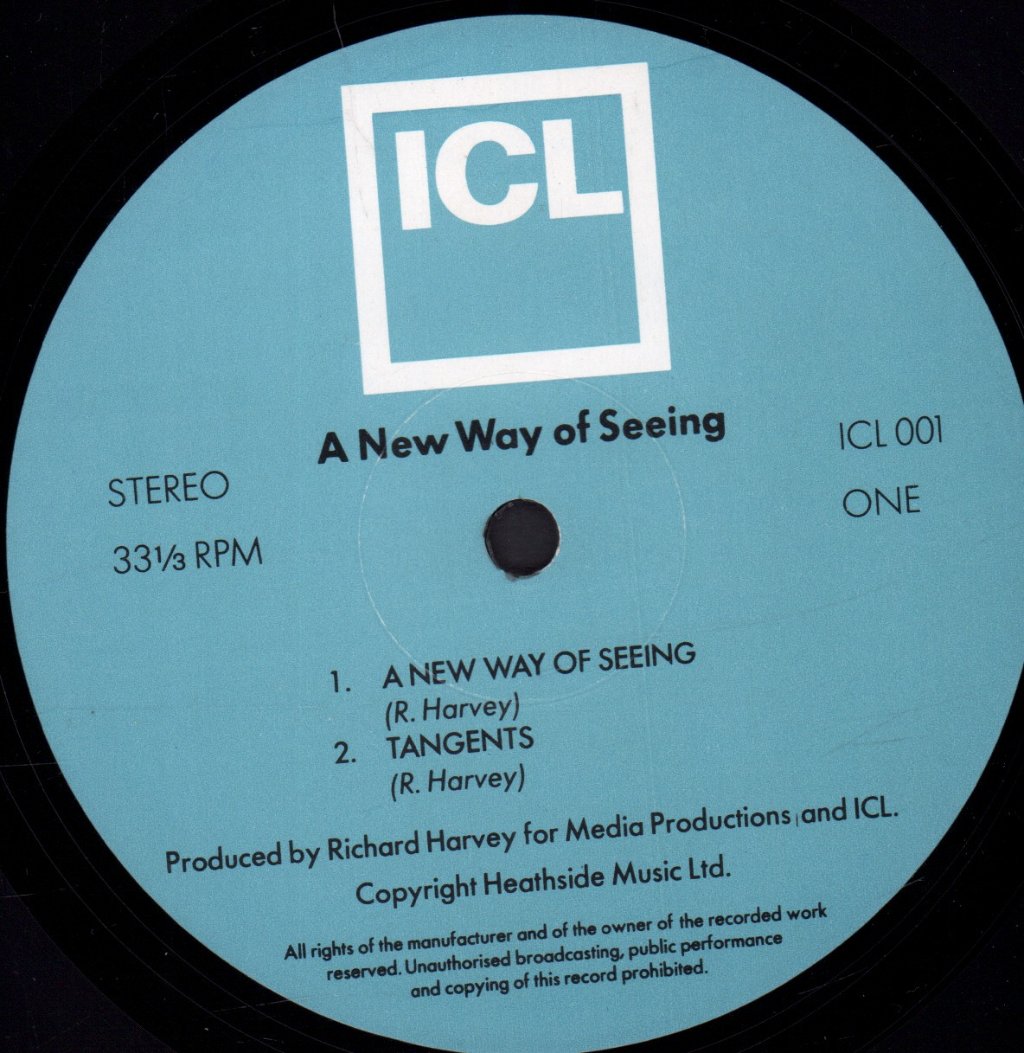 Richard Harvey - A New Way Of Seeing - Lp
