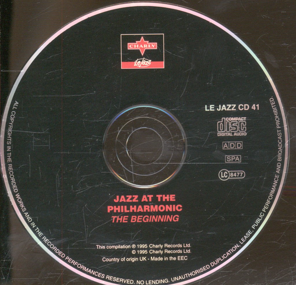 Jazz At The Philharmonic - Beginning - Cd