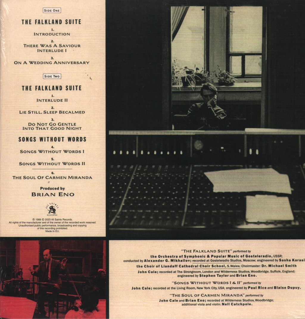 John Cale - Words For the Dying - Lp