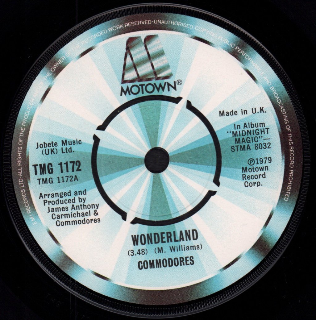 Commodores - Wonderland - 7 Inch