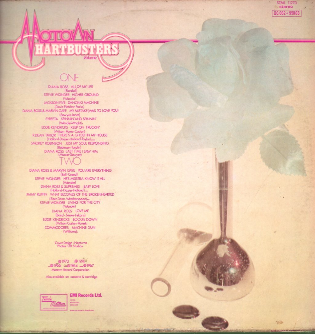 Various Artists - Motown Chartbusters Volume 9 - Lp