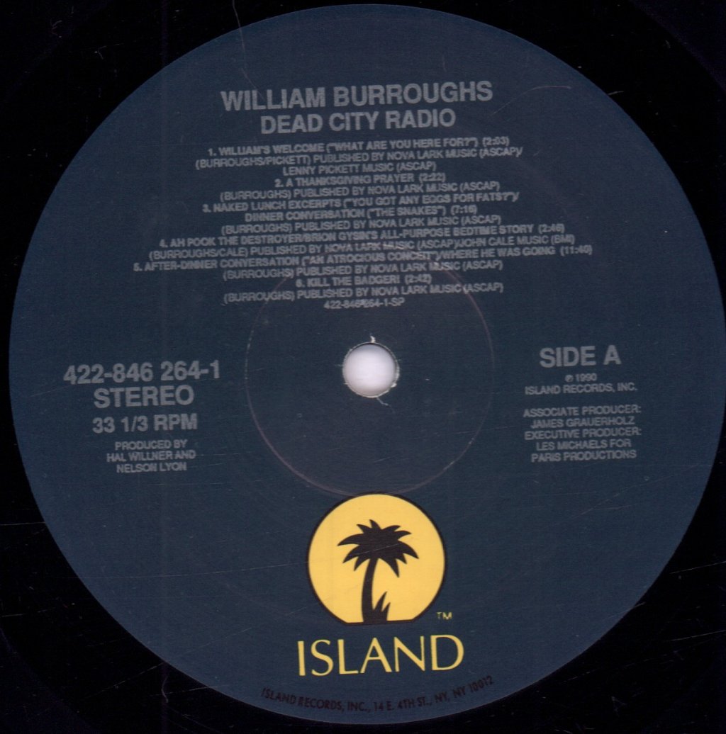 William S. Burroughs - Dead City Radio - Lp