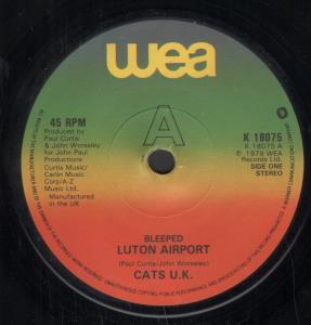 Cats Uk - Luton Airport - 7 Inch