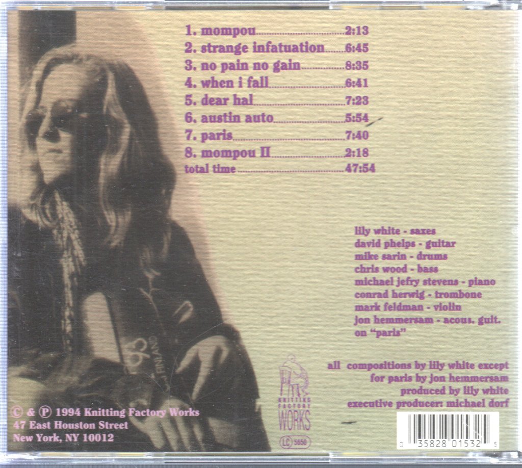 Lily White - Somewhere Between Truth And Fiction - Cd