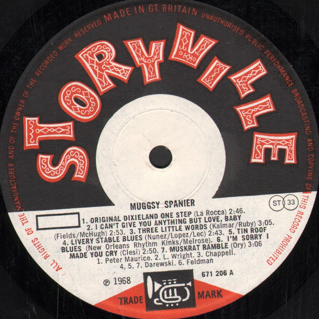 Muggsy Spanier - Muggsy Spanier - Lp